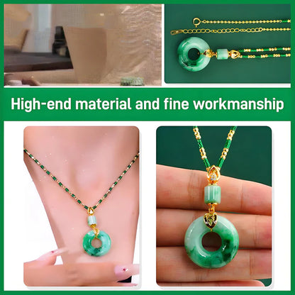 🔥Last Day 50% OFF🔥Hetian Jade Prayer Peace Buckle🔥