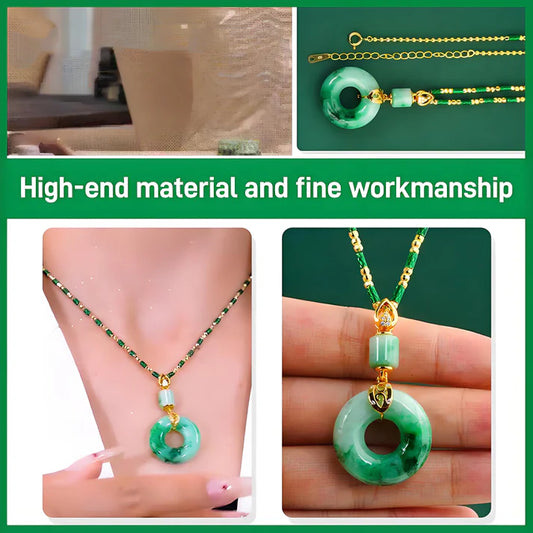 🔥Last Day 50% OFF🔥Hetian Jade Prayer Peace Buckle🔥