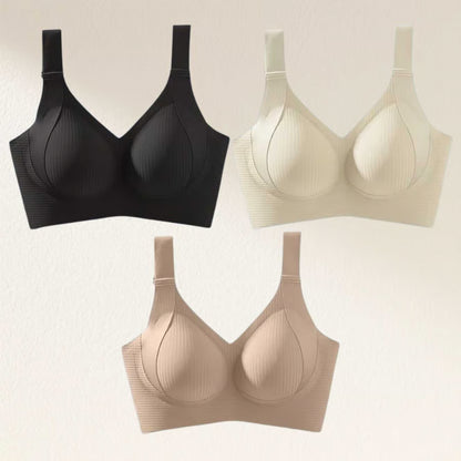🎁3-Pack🔥Super Firming Wire-Free Push Up Bra All-Day Comfort No More Sagging (3-Pack Value Set)