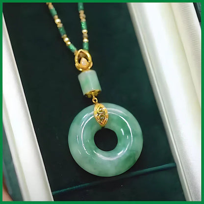 🔥Last Day 50% OFF🔥Hetian Jade Prayer Peace Buckle🔥