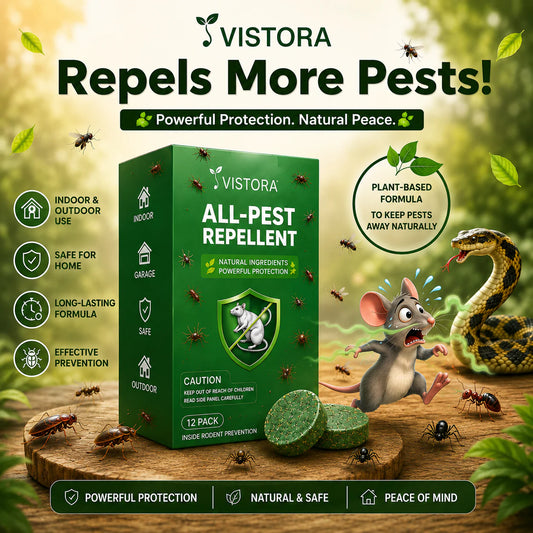 💥All-in-One Pest & Snake Protection Tablets | Instant Action Formula🔥Buy 1 Get 1 Free🔥1 Pack 24 Pcs