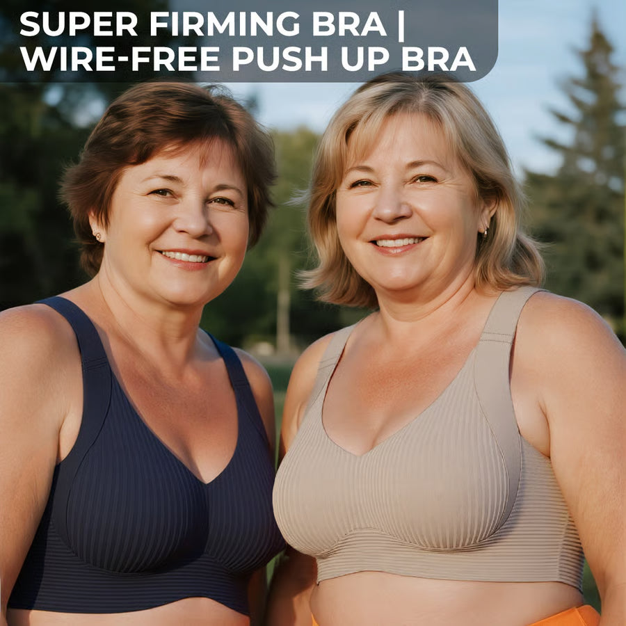 🎁3-pack🔥super firming wire-free push up bra all-day comfort no more sagging (3-pack value set)