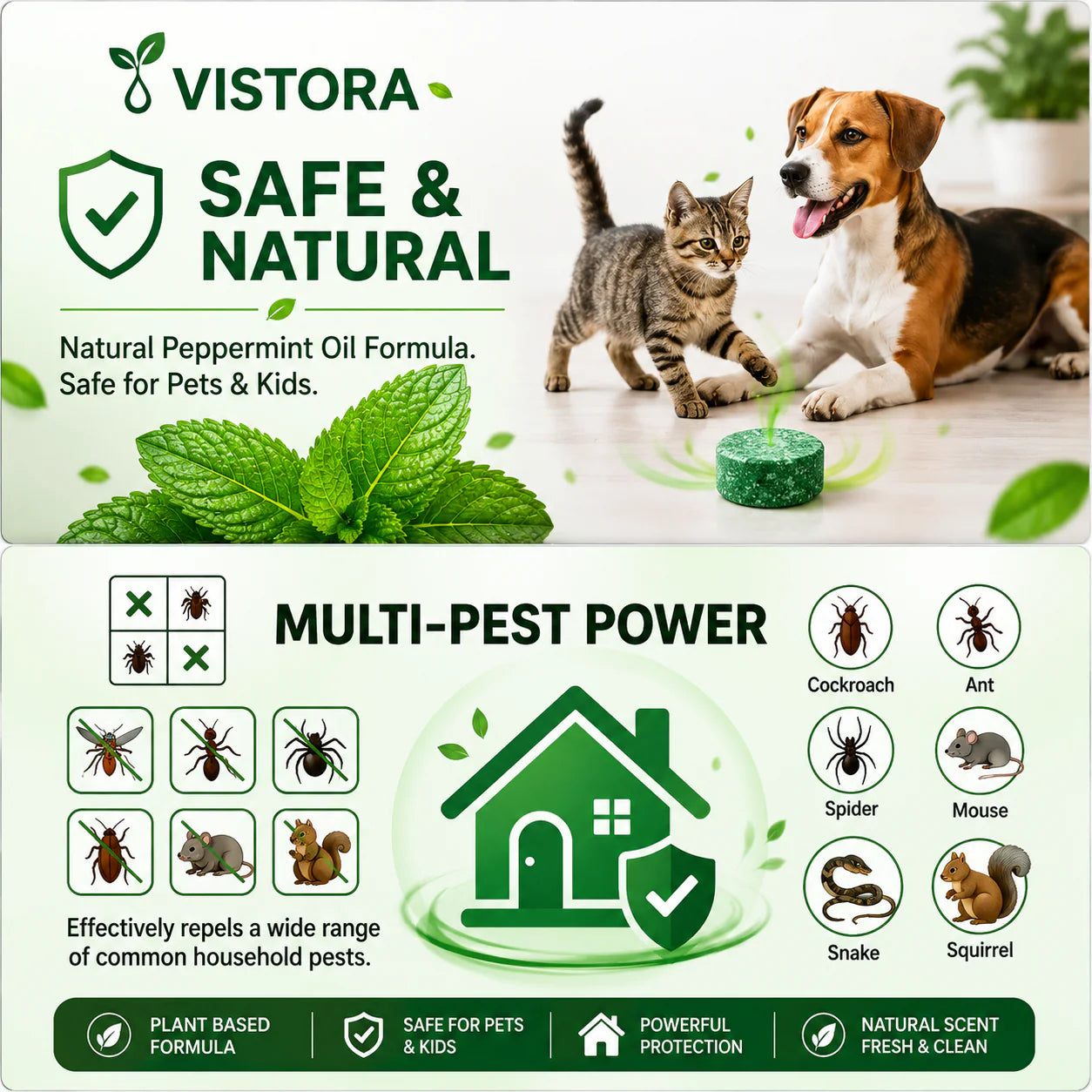 💥all-in-one pest & snake protection tablets | instant action formula🔥buy 1 get 1 free🔥1 pack 24 pcs