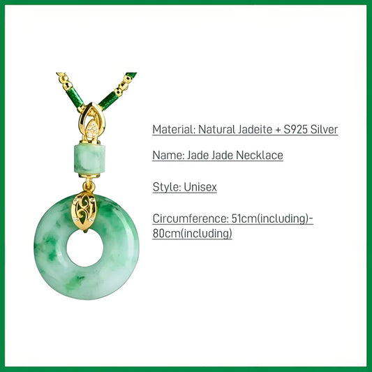 🔥Last Day 50% OFF🔥Hetian Jade Prayer Peace Buckle🔥