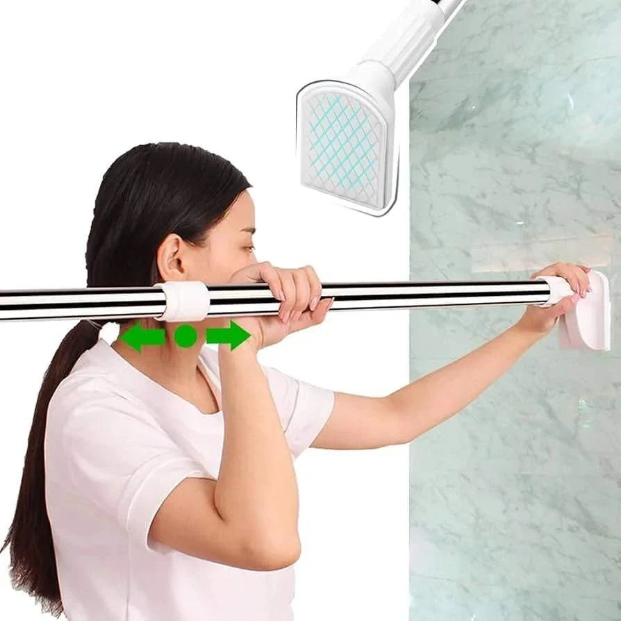 drill-free length adjustable multipurpose rod