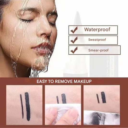 ✨ BUY 1 GET 1 FREE! 💥 Matte Fast-Drying Eyeliner – Waterproof, Long-Lasting & Perfect for Any Look 👁️🖤