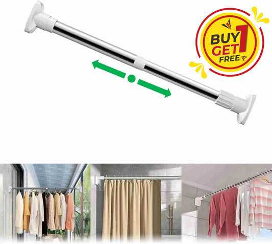 Drill-Free Length Adjustable Multipurpose Rod