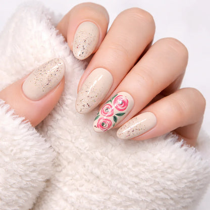 Blush Garden Grace press-on nail 💅BUY 1 GET 1 FREE