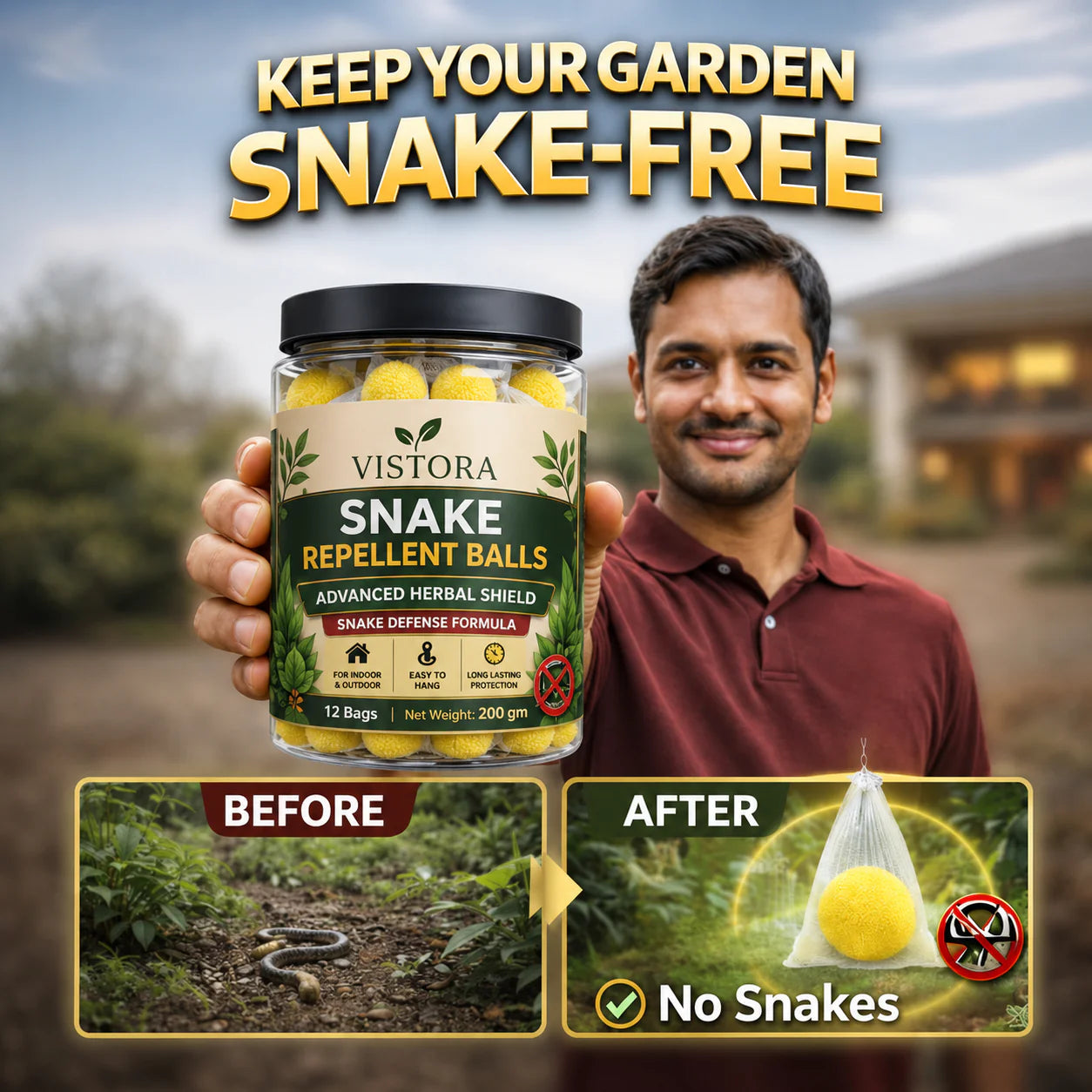 🥰hot sale 50% off🥰 🐍snake repellent balls🐍 - advanced herbal shield protection✨buy 1 get 1 free✨