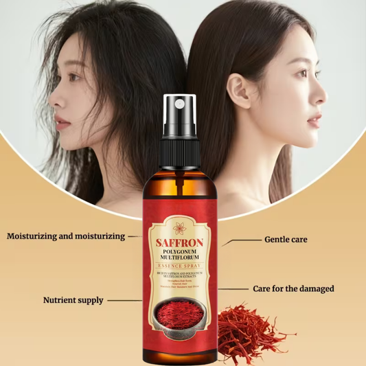 🔥Last day special, 50% off🔥【Grey Hair No Longer Grows】Saffron Essence Spray from White to Black🔥 BUY 1 GET 1 FREE! 🔥