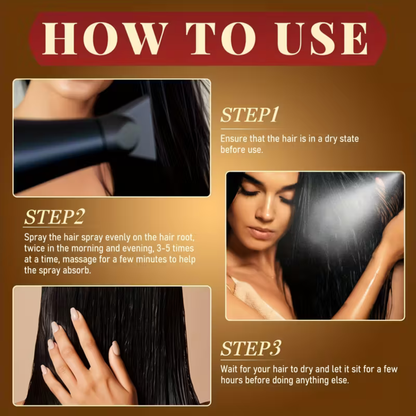 🔥Last day special, 50% off🔥【Grey Hair No Longer Grows】Saffron Essence Spray from White to Black🔥 BUY 1 GET 1 FREE! 🔥