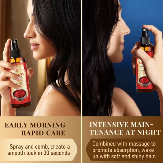 🔥Last day special, 50% off🔥【Grey Hair No Longer Grows】Saffron Essence Spray from White to Black🔥 BUY 1 GET 1 FREE! 🔥