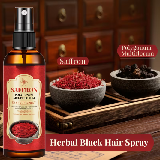 🔥Last day special, 50% off🔥【Grey Hair No Longer Grows】Saffron Essence Spray from White to Black🔥 BUY 1 GET 1 FREE! 🔥