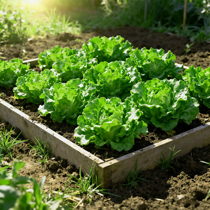 🌱 Grow Your Own Italian Lettuce from Seed — Crisp, Sweet & Easy to Harvest 🌿🌟 Free Organic Pot Mix 100 Grams