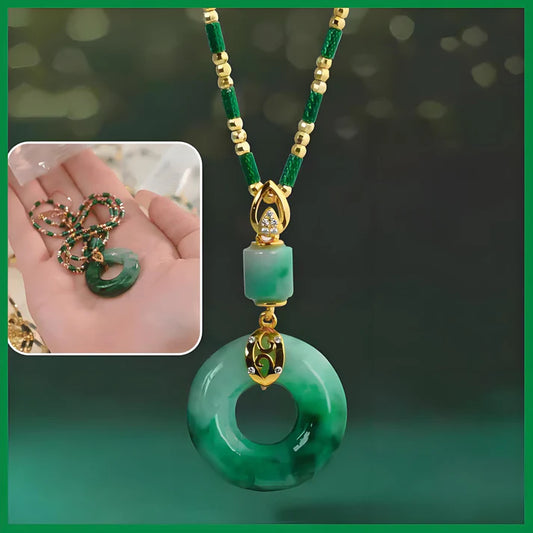 🔥Last Day 50% OFF🔥Hetian Jade Prayer Peace Buckle🔥