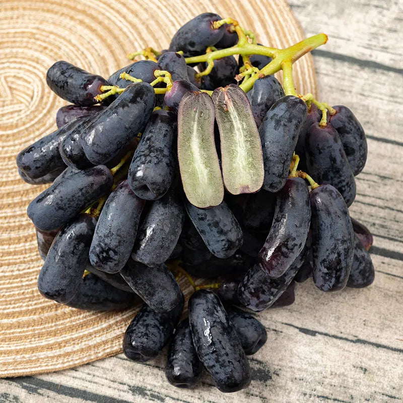 🔥last day 50% off 🍇 high-quaility sapphire grapes seeds🍇✨ 98% germination（high yield）100 grams organic pot mix free