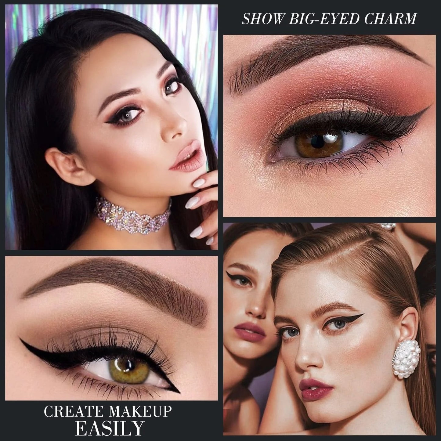 ✨ buy 1 get 1 free! 💥 matte fast-drying eyeliner – waterproof, long-lasting & perfect for any look 👁️🖤