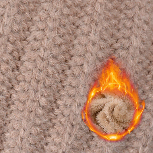 Women's Winter One Piece Knitted Hat Scarf Mask