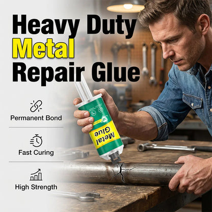 🔥LIMITED TIME 50% OFF! + BUY 1 GET 1 FREE 🔥🛠️High-Strength AB Metal Repair Glue
